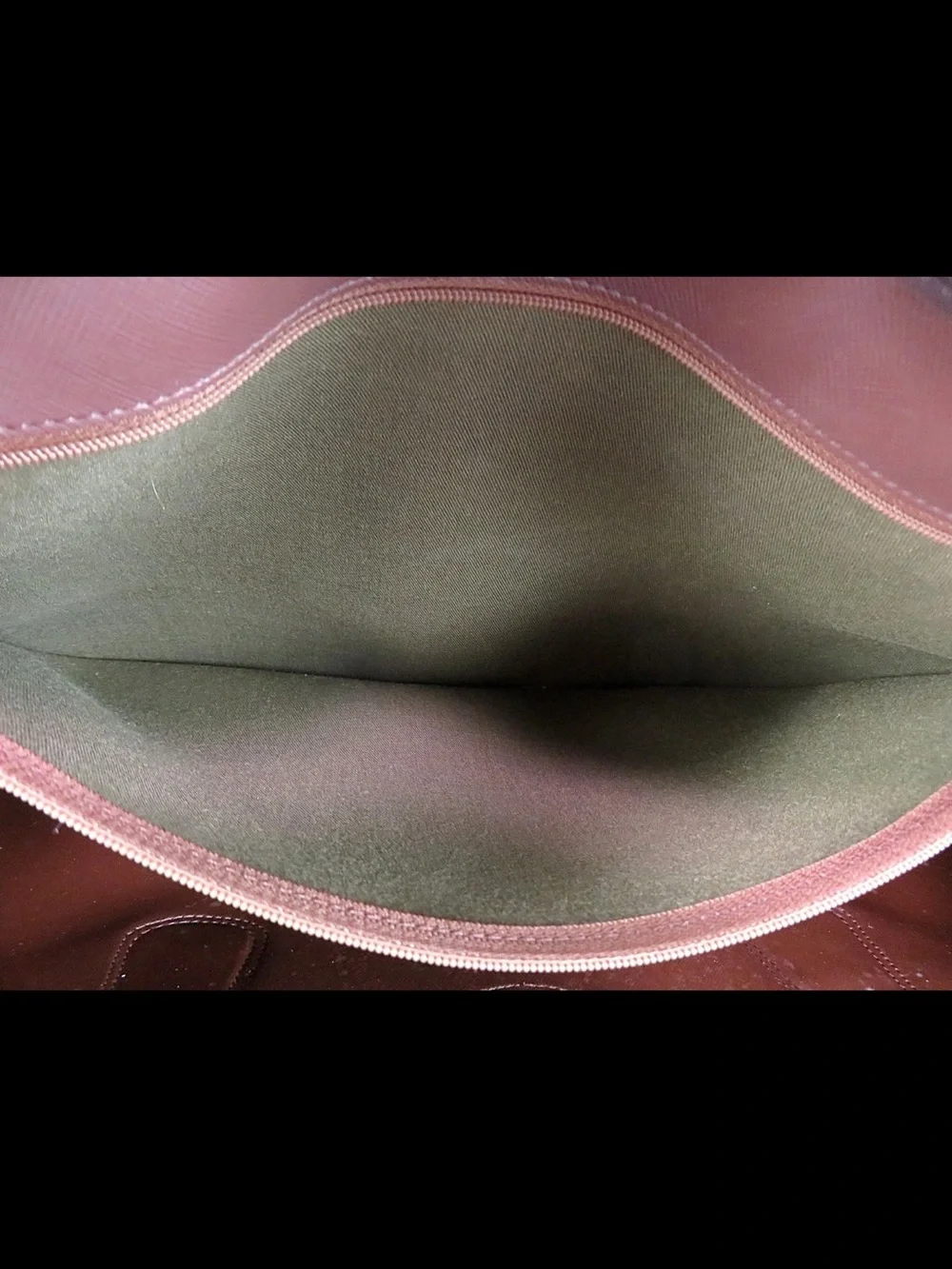 Burberry Olive Green Plaid Canvas Top-Handle Satchel with Brown Leather Trim